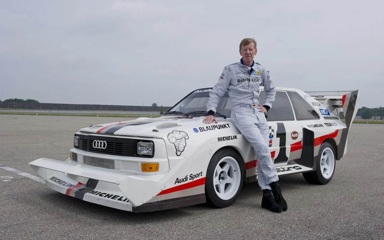 Walter Röhrl and the Sport Quattro S1 Pikes Peak