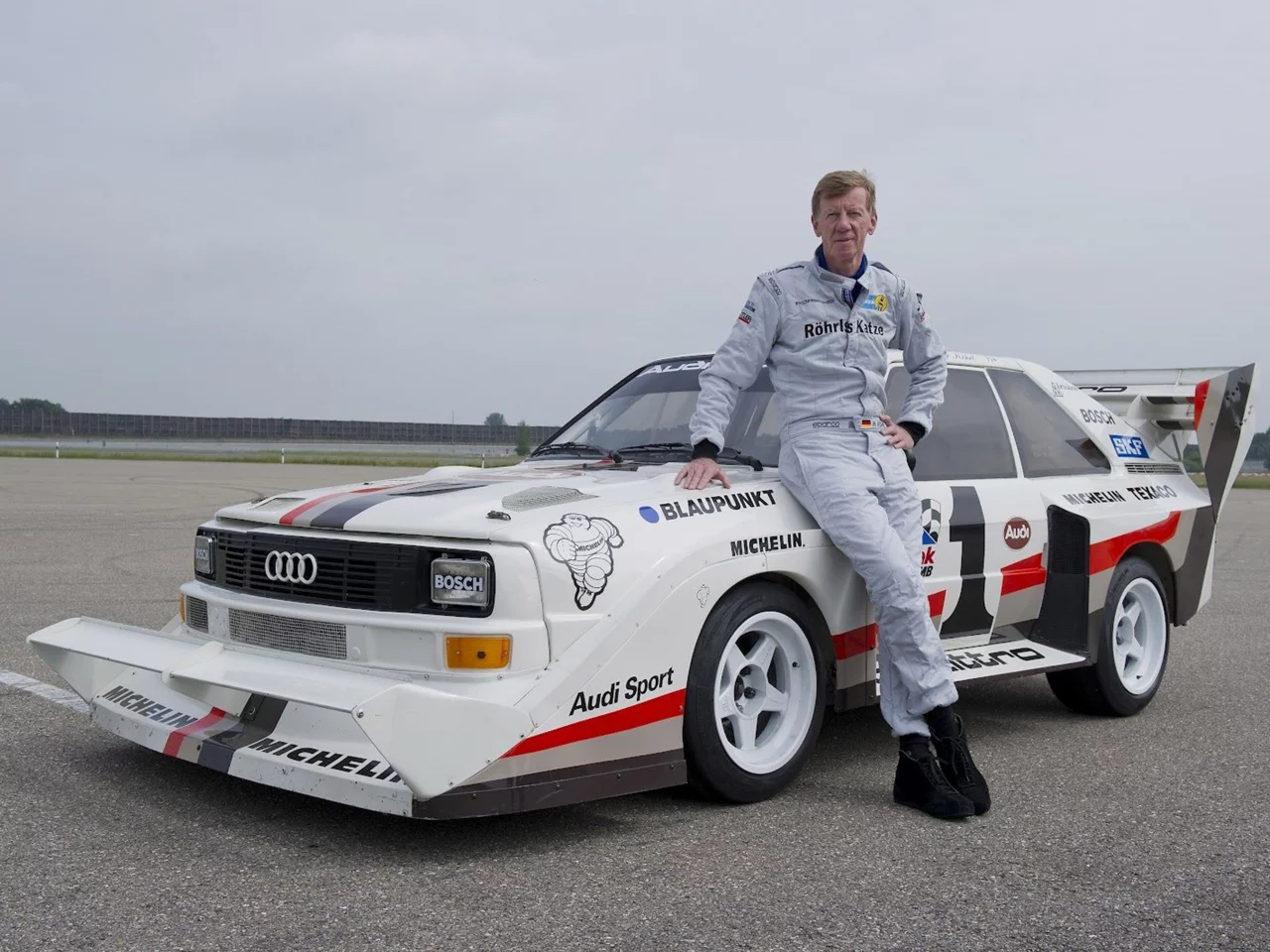 Walter Röhrl and the Sport Quattro S1 Pikes Peak