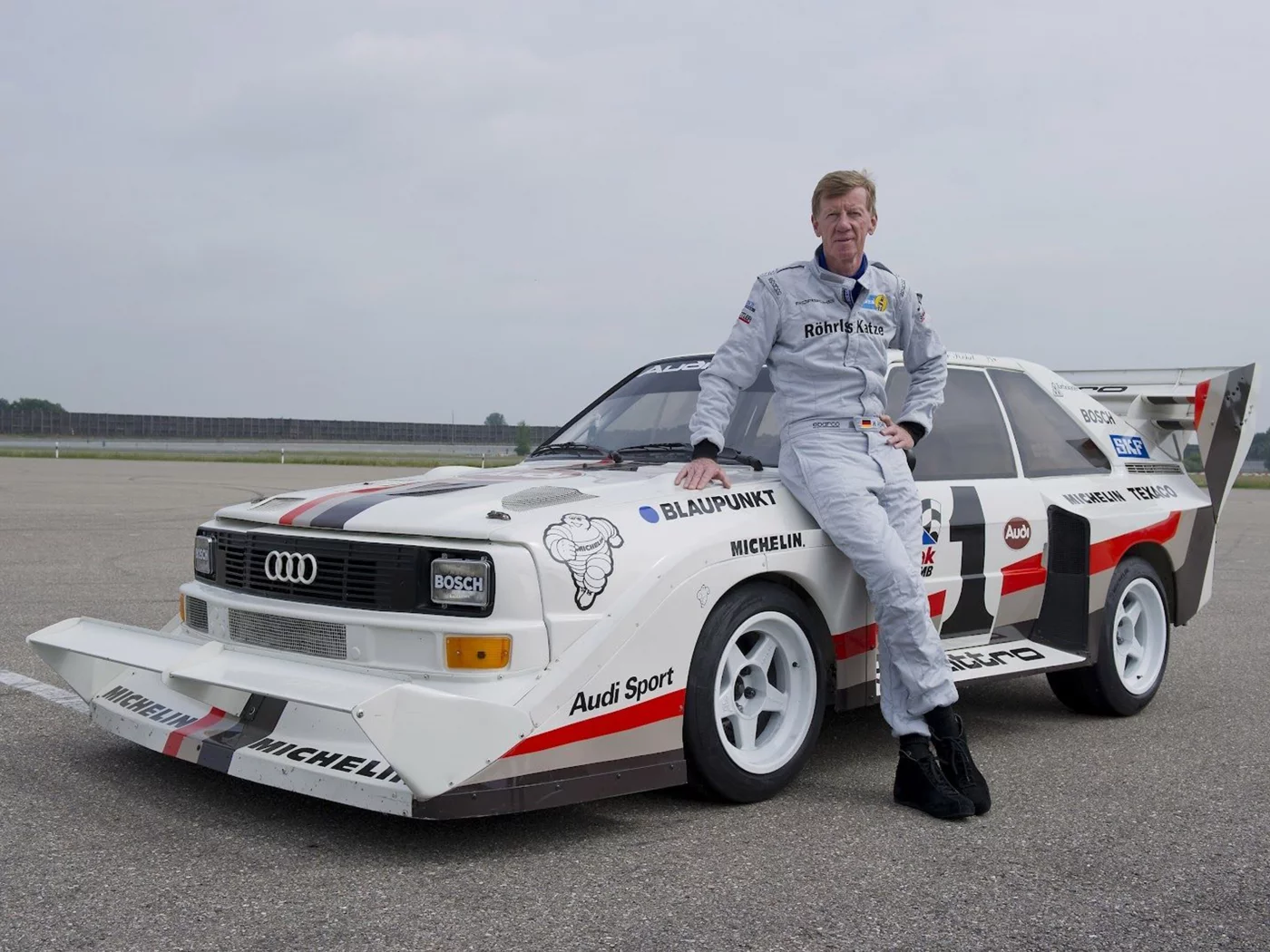 Walter Röhrl and the Sport Quattro S1 Pikes Peak