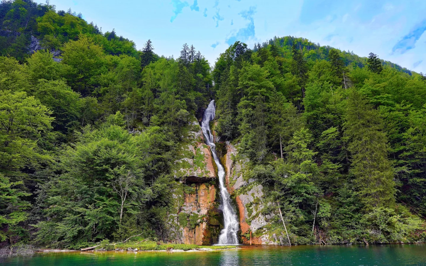 Konigssee Waterfall, Bavaria