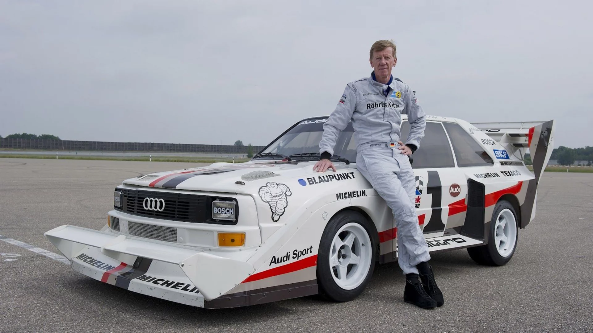 Walter Röhrl and the Sport Quattro S1 Pikes Peak