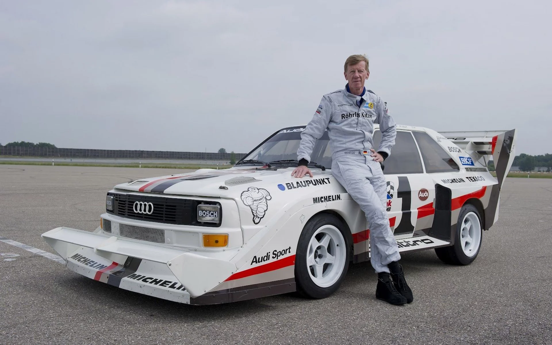 Walter Röhrl and the Sport Quattro S1 Pikes Peak
