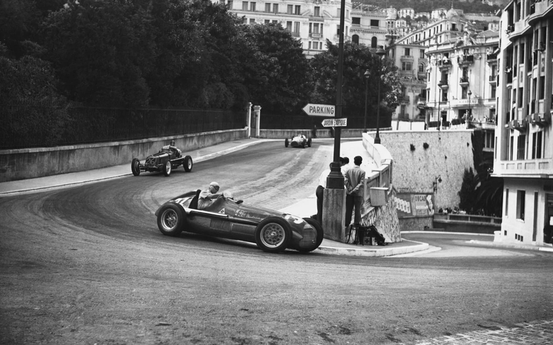 Juan Manuel Fangio. Monaco 1950