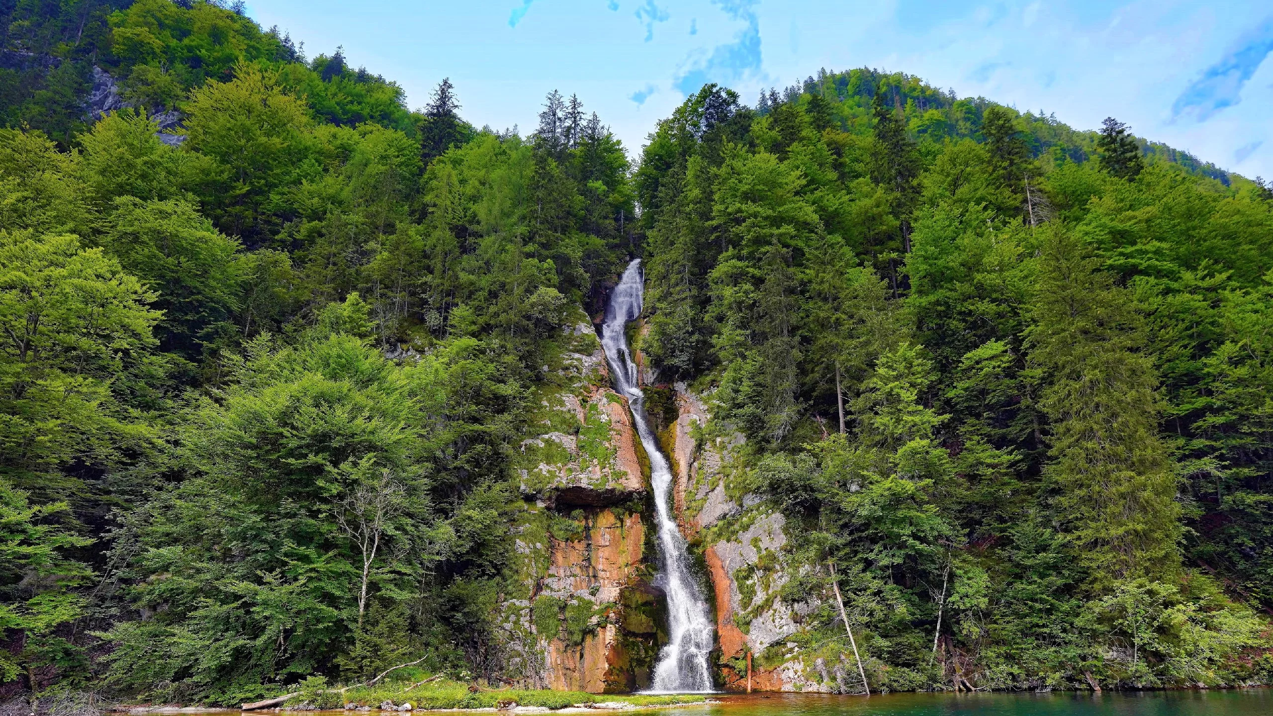 Konigssee Waterfall, Bavaria