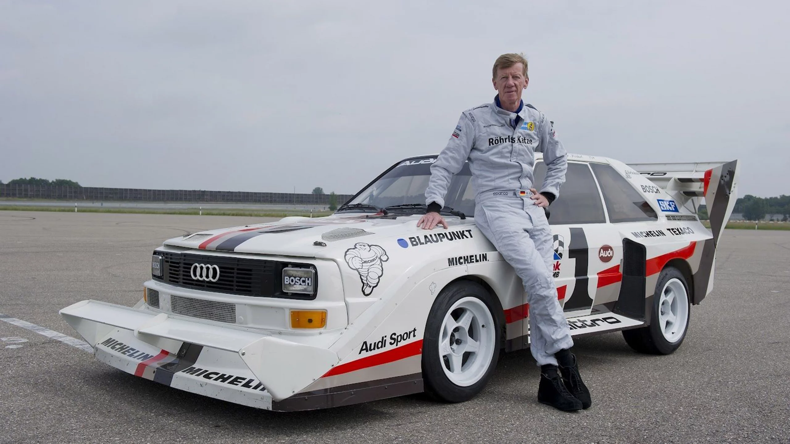 Walter Röhrl and the Sport Quattro S1 Pikes Peak
