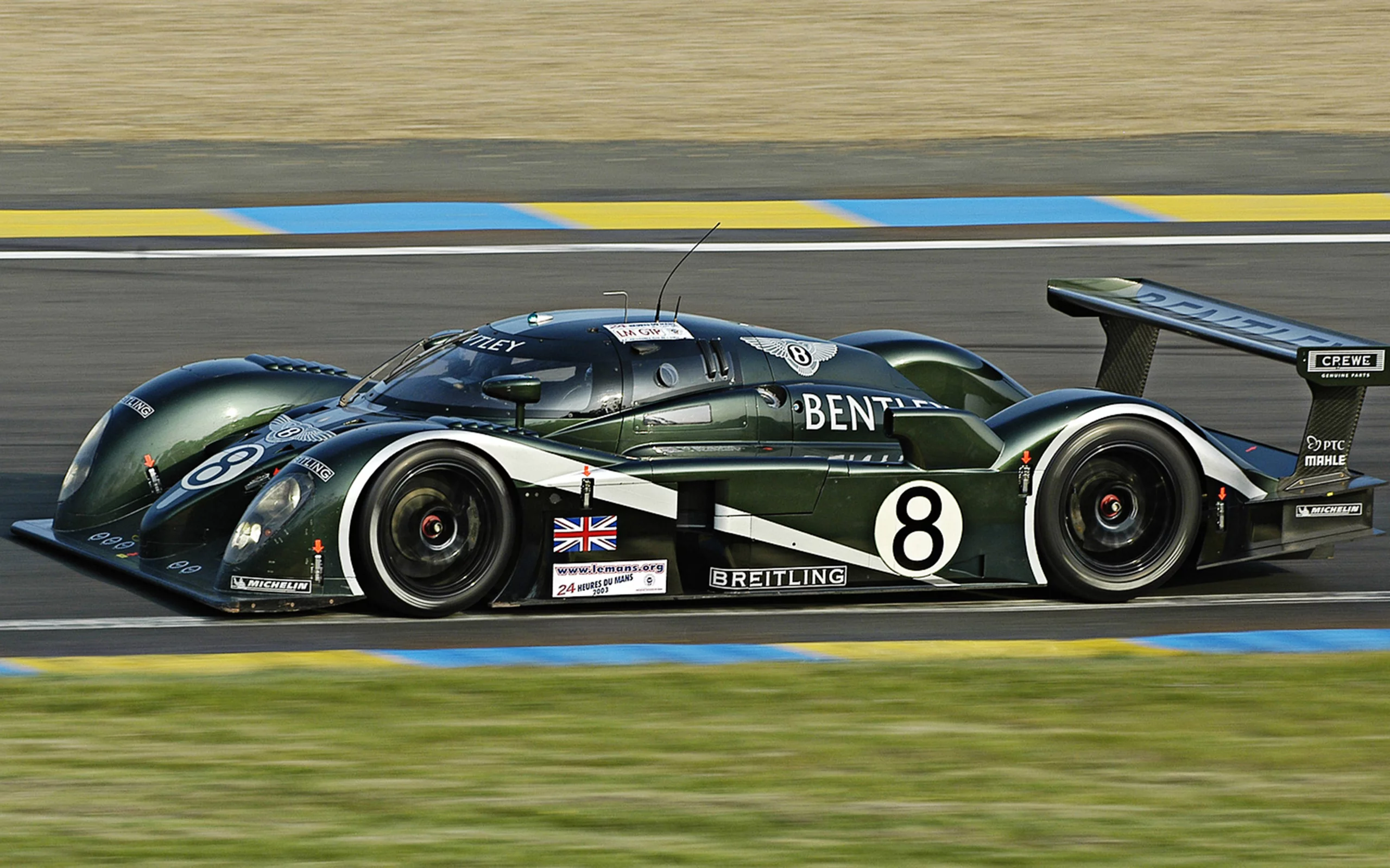 24H Le Mans 2003. Bentley Exp Speed 8