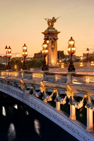 Мост Александра III, Париж