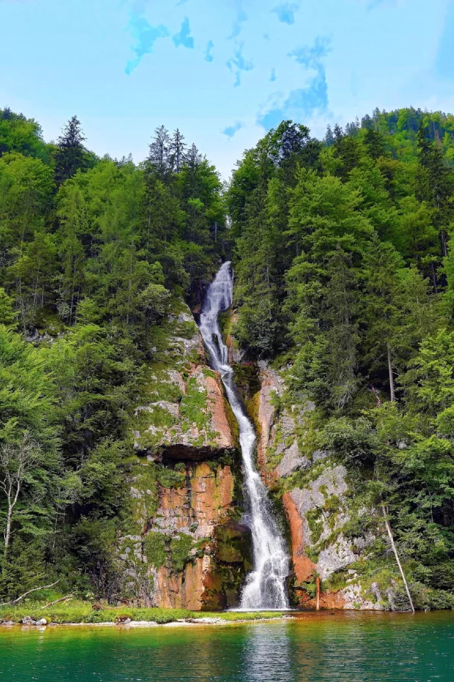 Konigssee Waterfall, Bavaria