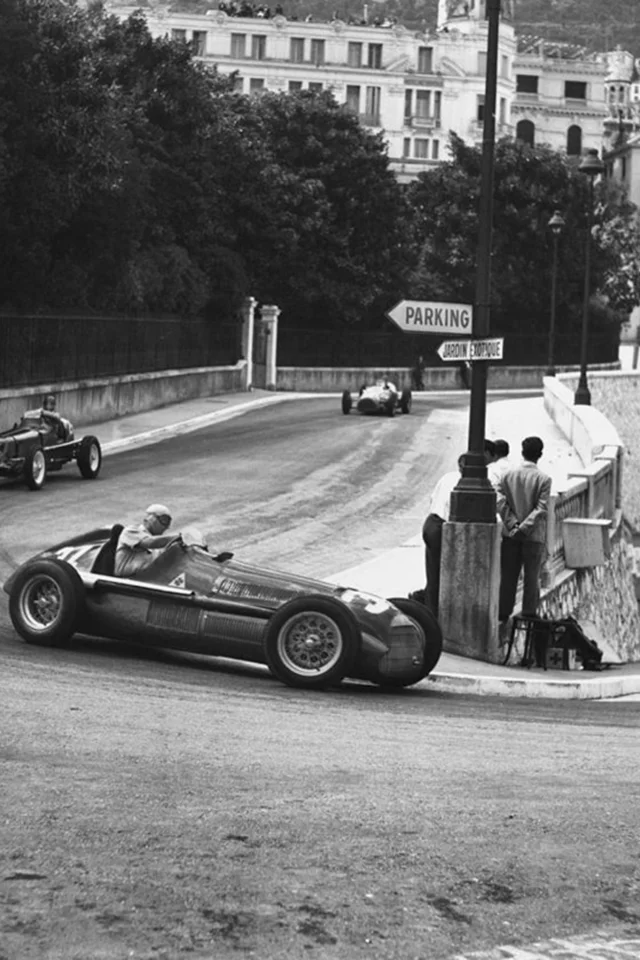 Juan Manuel Fangio. Monaco 1950