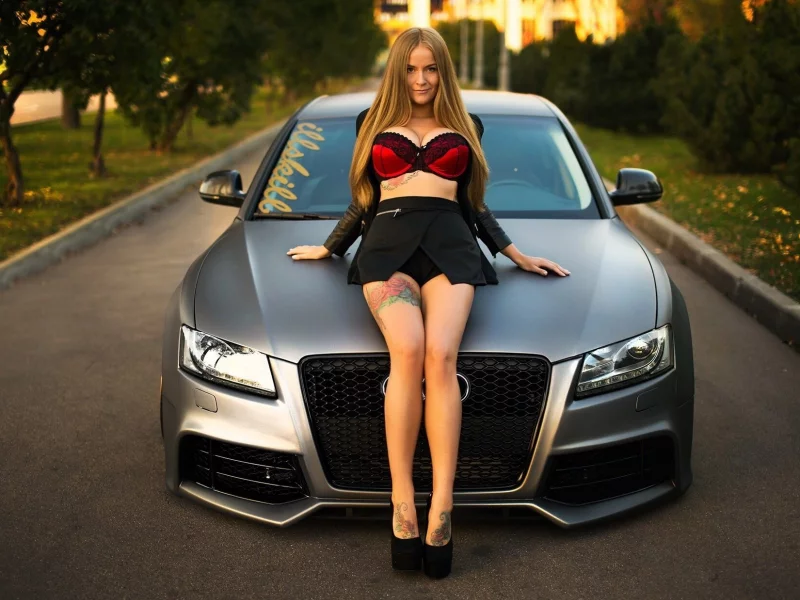 девушка