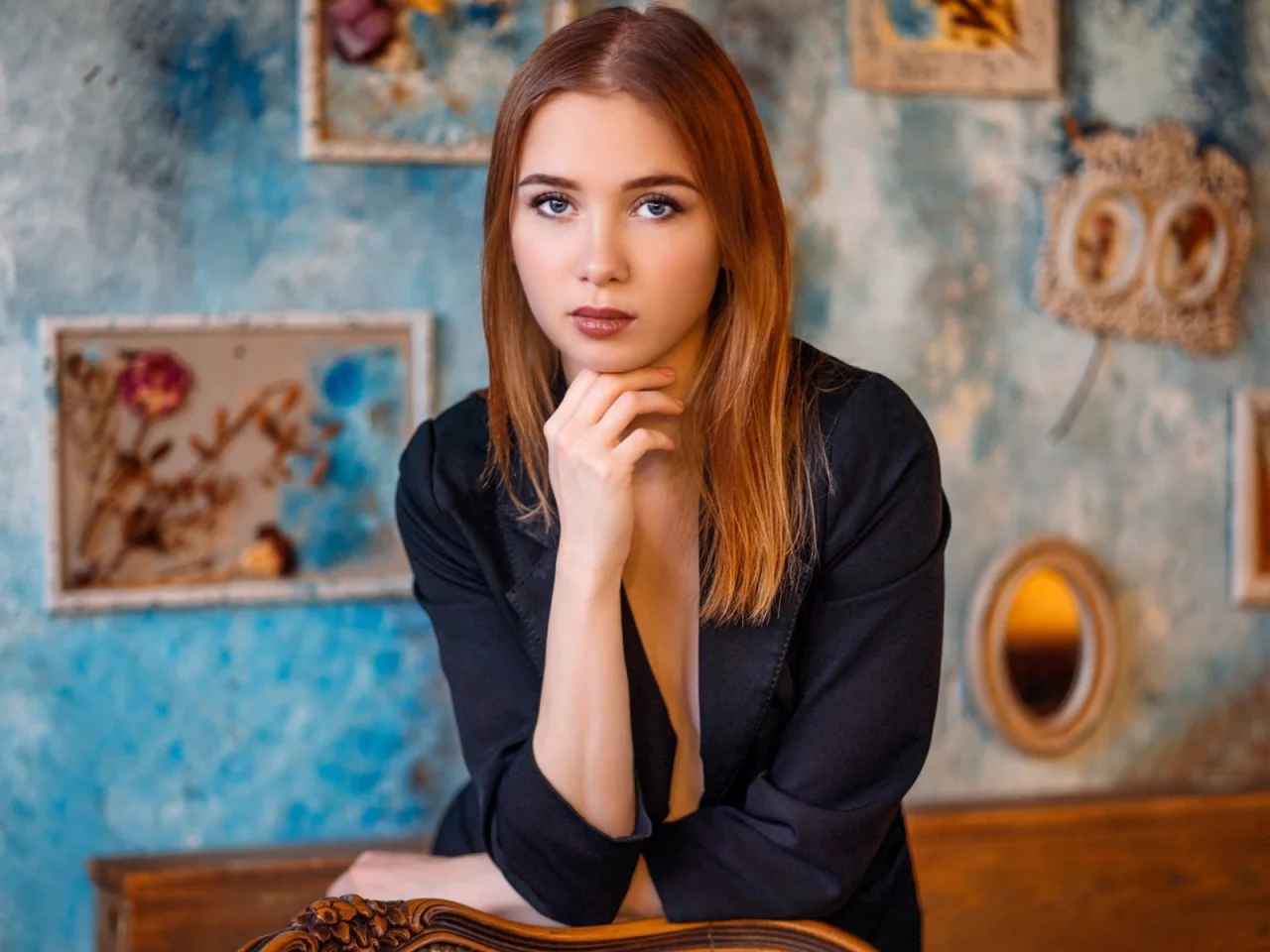 девушка