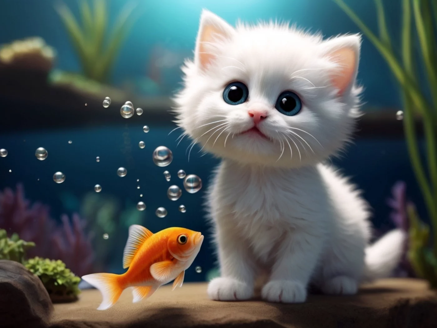 Pez y Gato