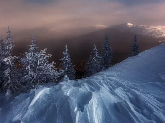 зима