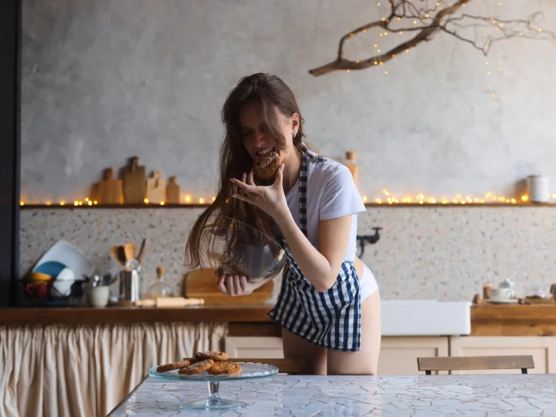 Preparando una rica comidita