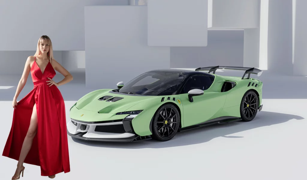 авто с девушкой