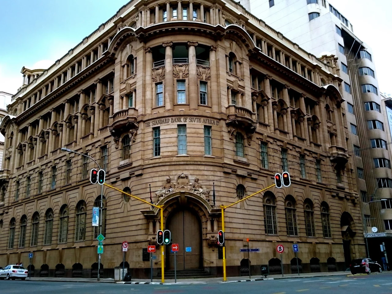 Bank Building in Johannesburg