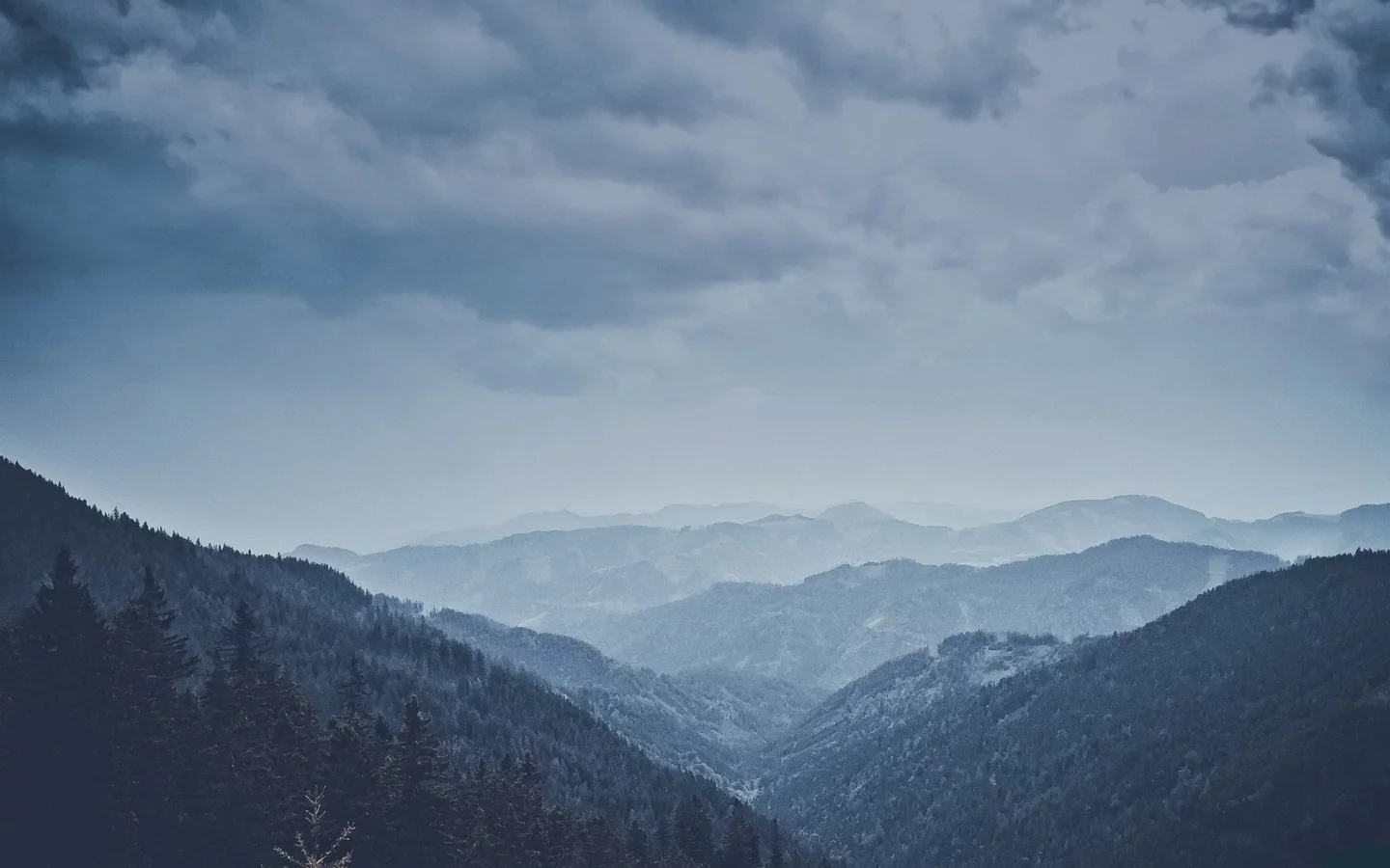 зима