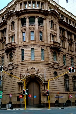 Bank Building in Johannesburg
