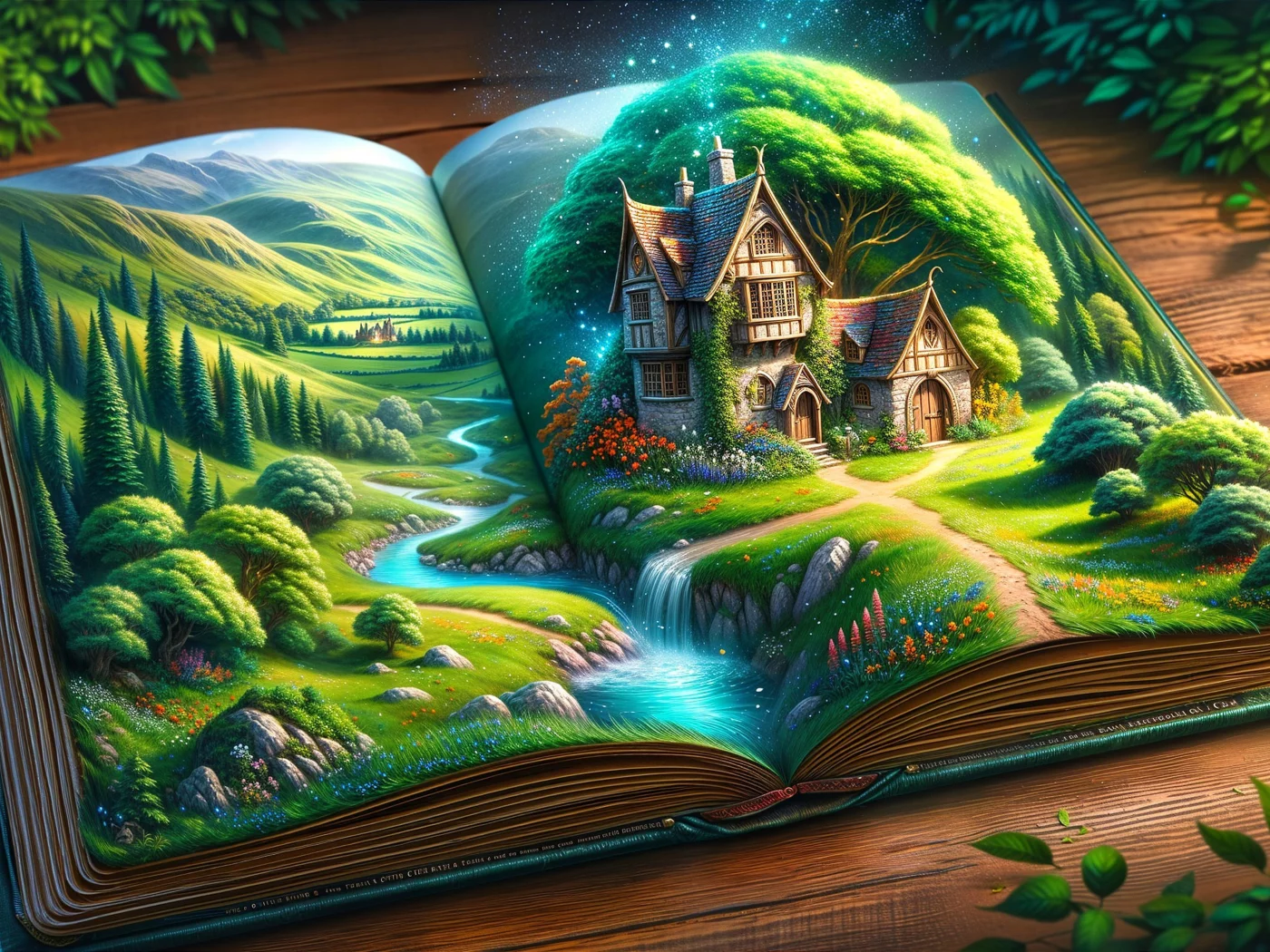 Откройте Волшебную книгу