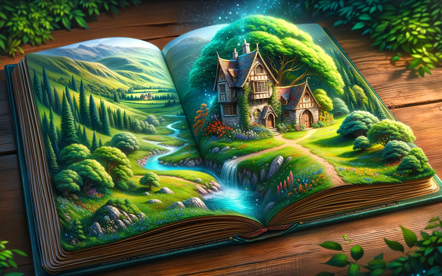 Откройте Волшебную книгу