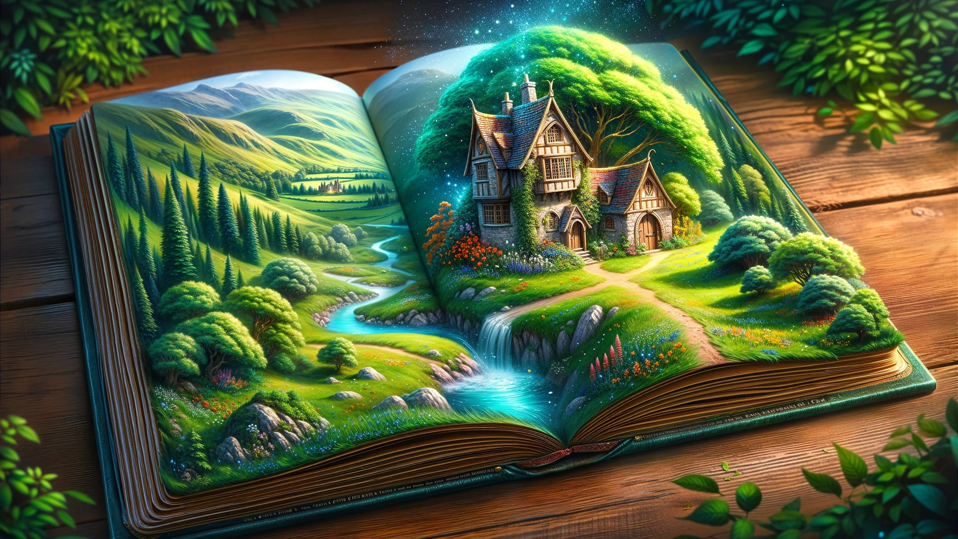 Откройте Волшебную книгу
