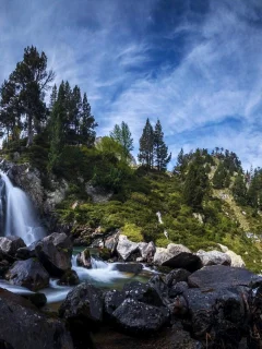 Aigualluts Waterfall, Aragon, Spain