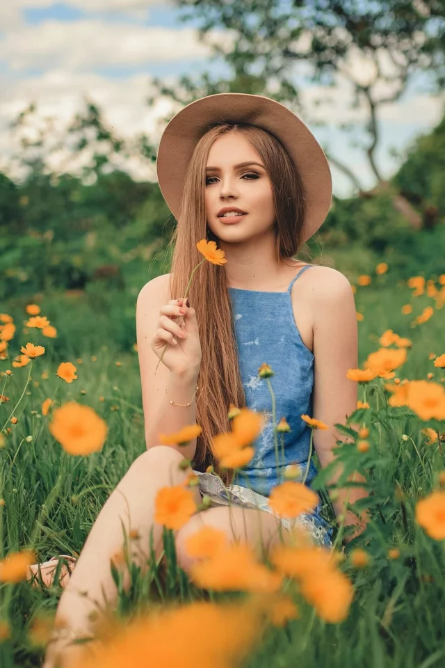 девушка