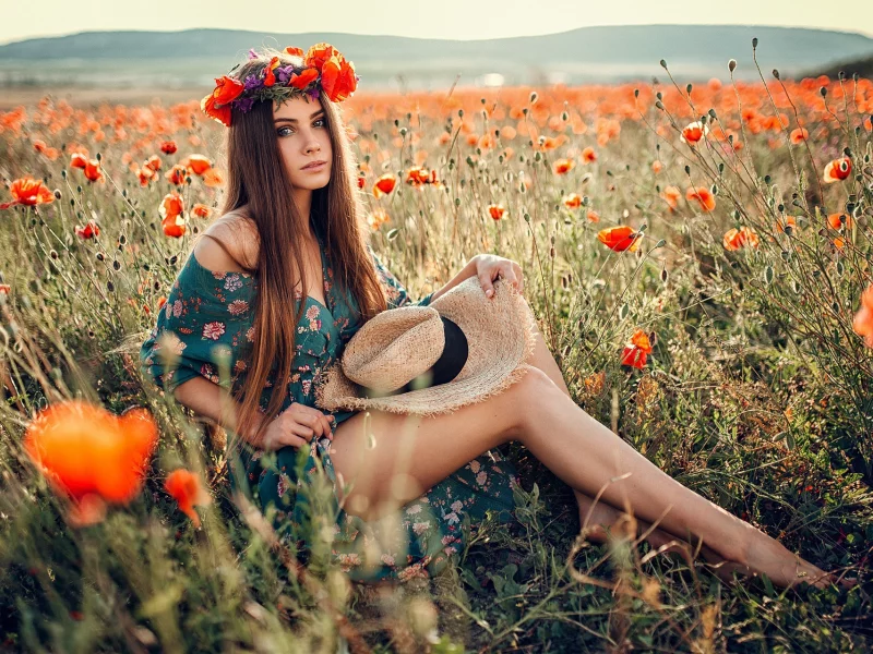 девушка
