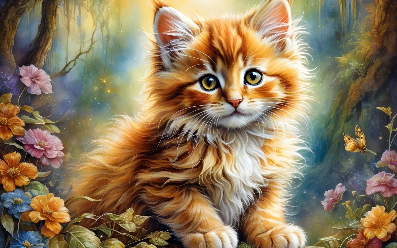 милый котёнок