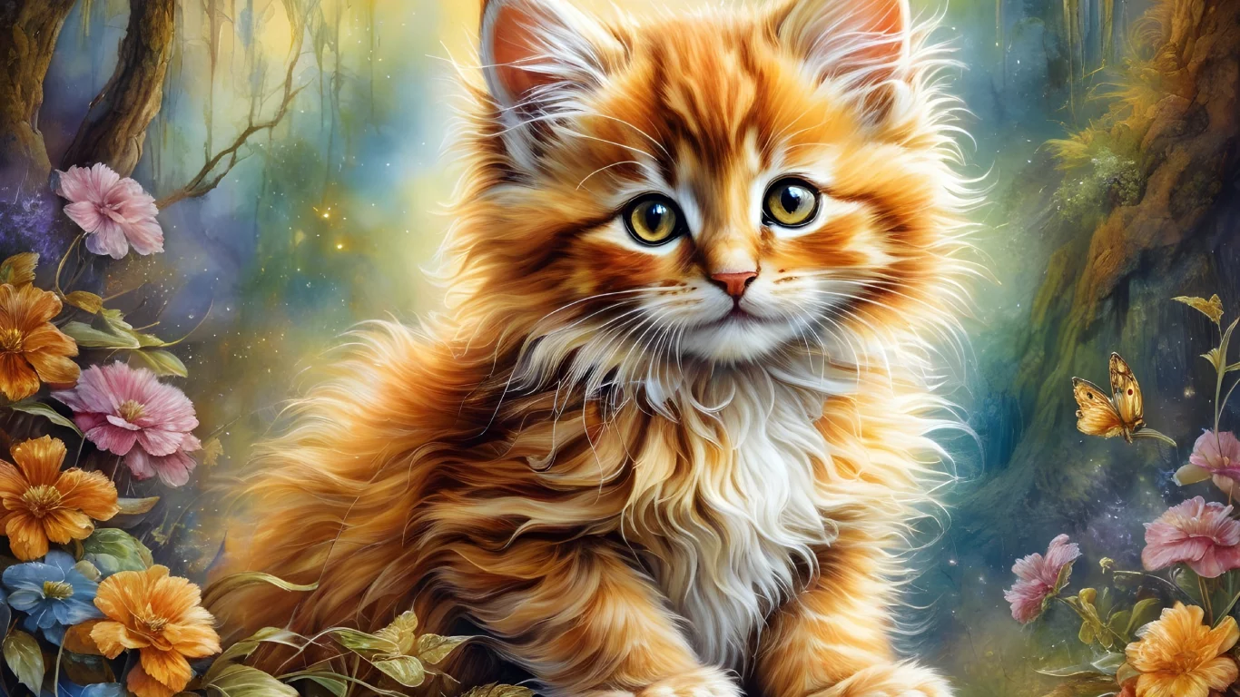 милый котёнок