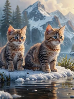 котята
