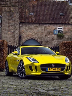 jaguar f-type coupe gold
