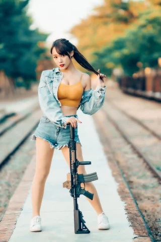 девушка