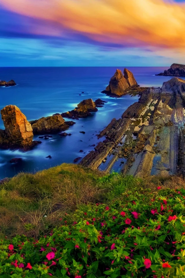 Bay of Biscay, Costa Quebrada, Spain