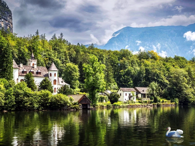 Grub Castle, Lake Hallstatt, Austria