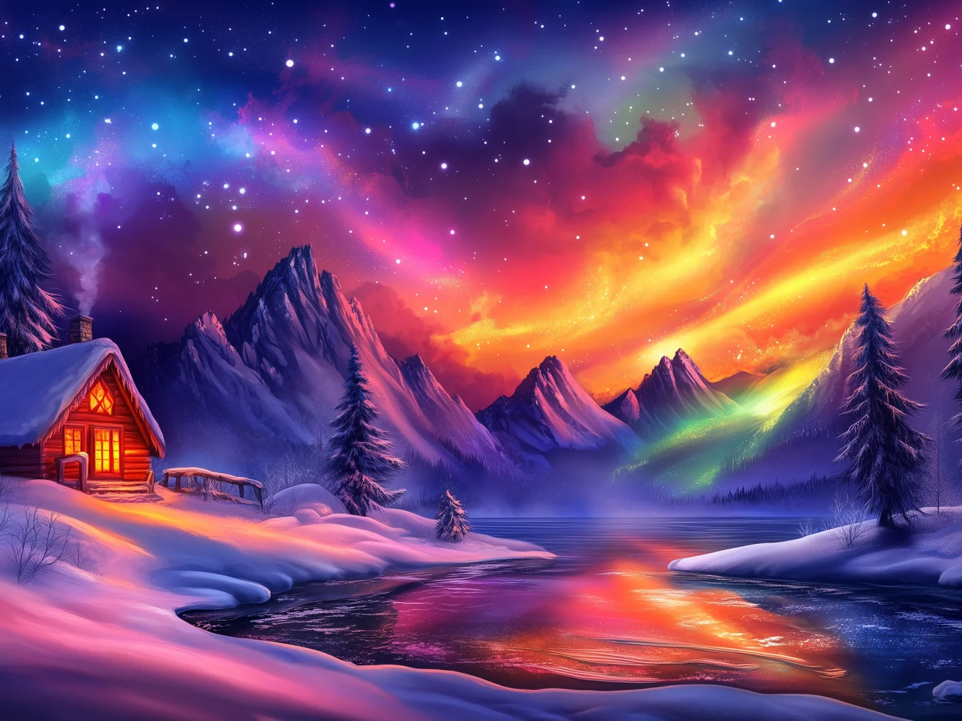зимний пейзаж