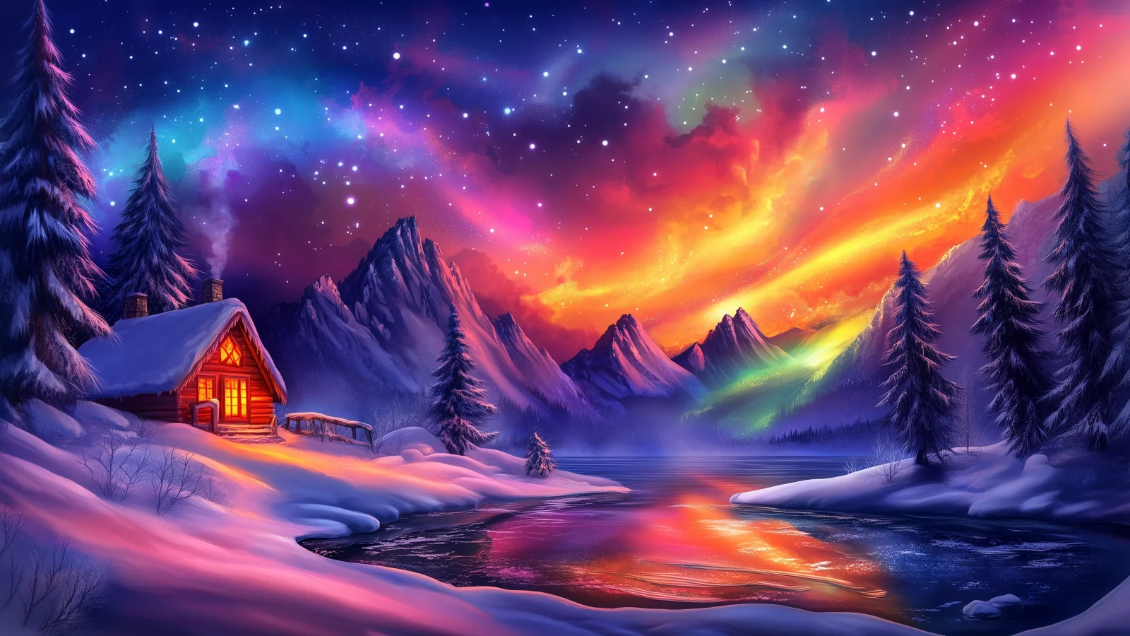 зимний пейзаж
