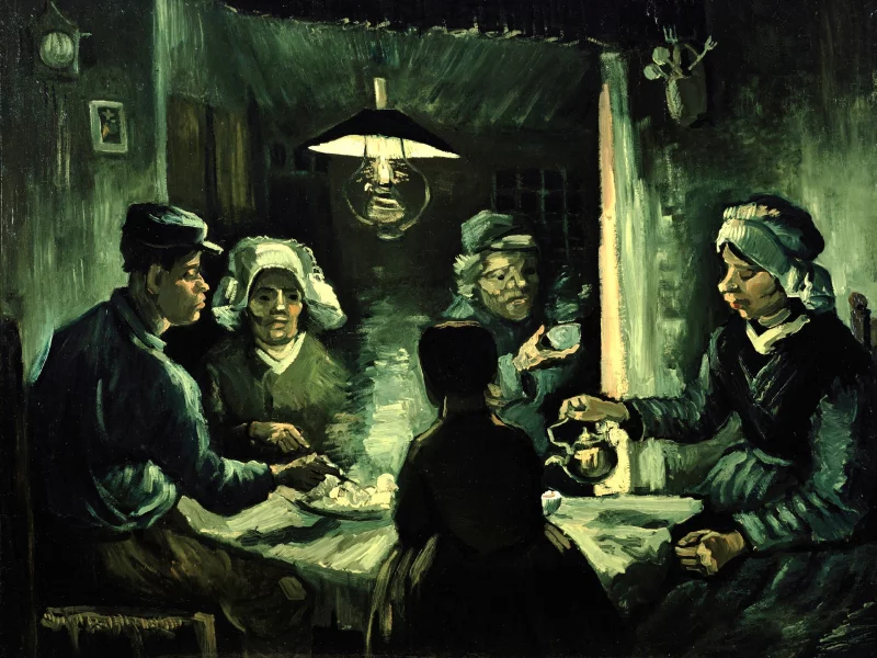 The Potato Eaters by Vincent van Gogh