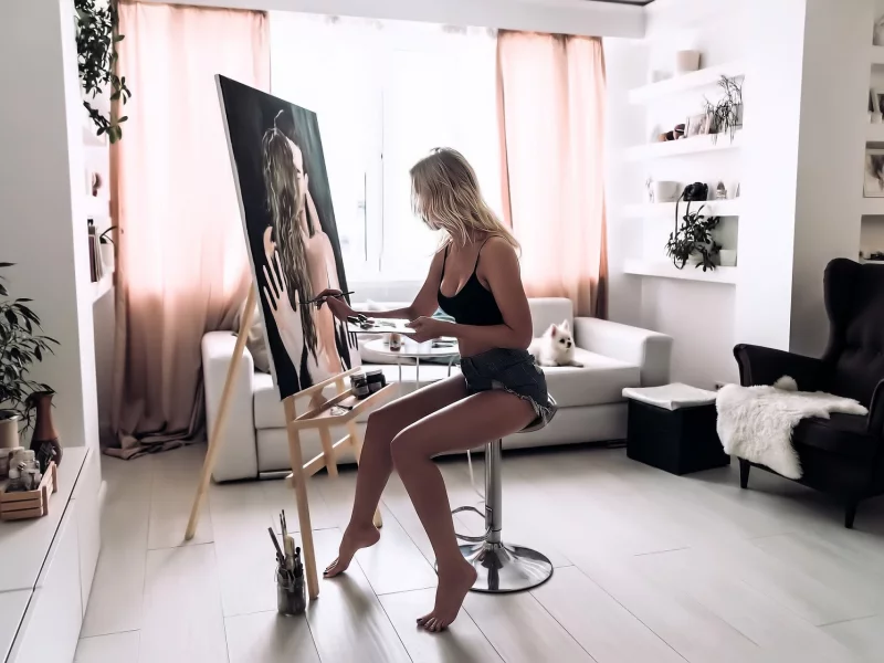 девушка
