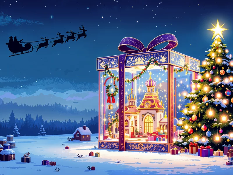 новогодние обои