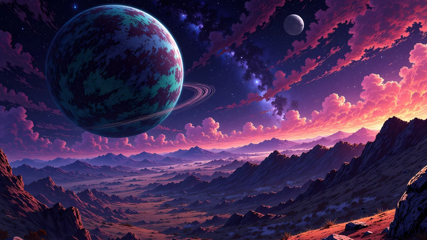 космический пейзаж